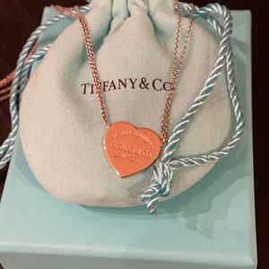 Tiffany & Co Rose Gold Heat Necklace